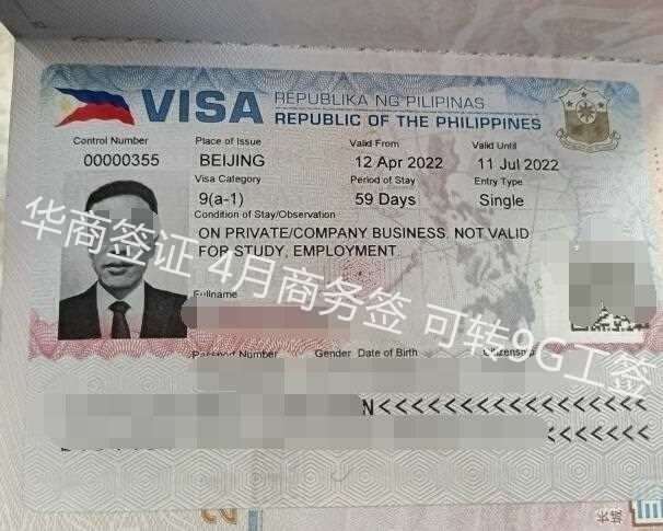 商务签证可以在菲律宾工作吗