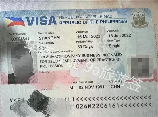 旅游签可以入境菲律宾吗