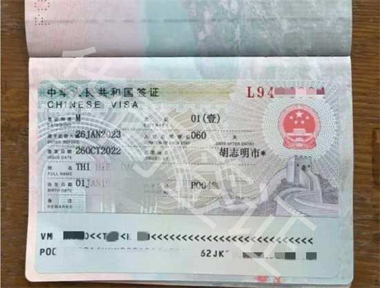 申请中国商务签证类型
